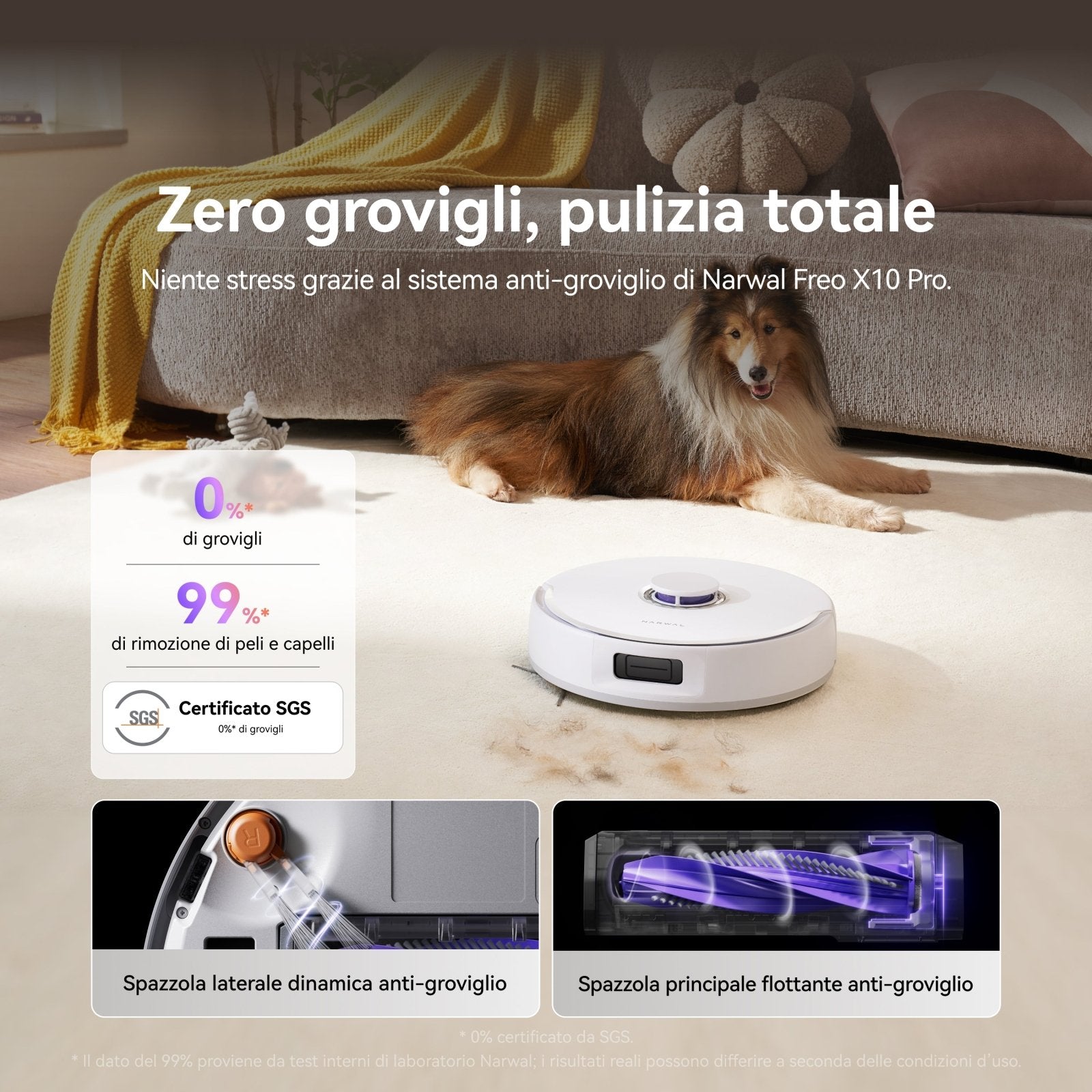 NARWAL Freo X10 Pro Robot Aspirapolvere e Lavapavimenti 2