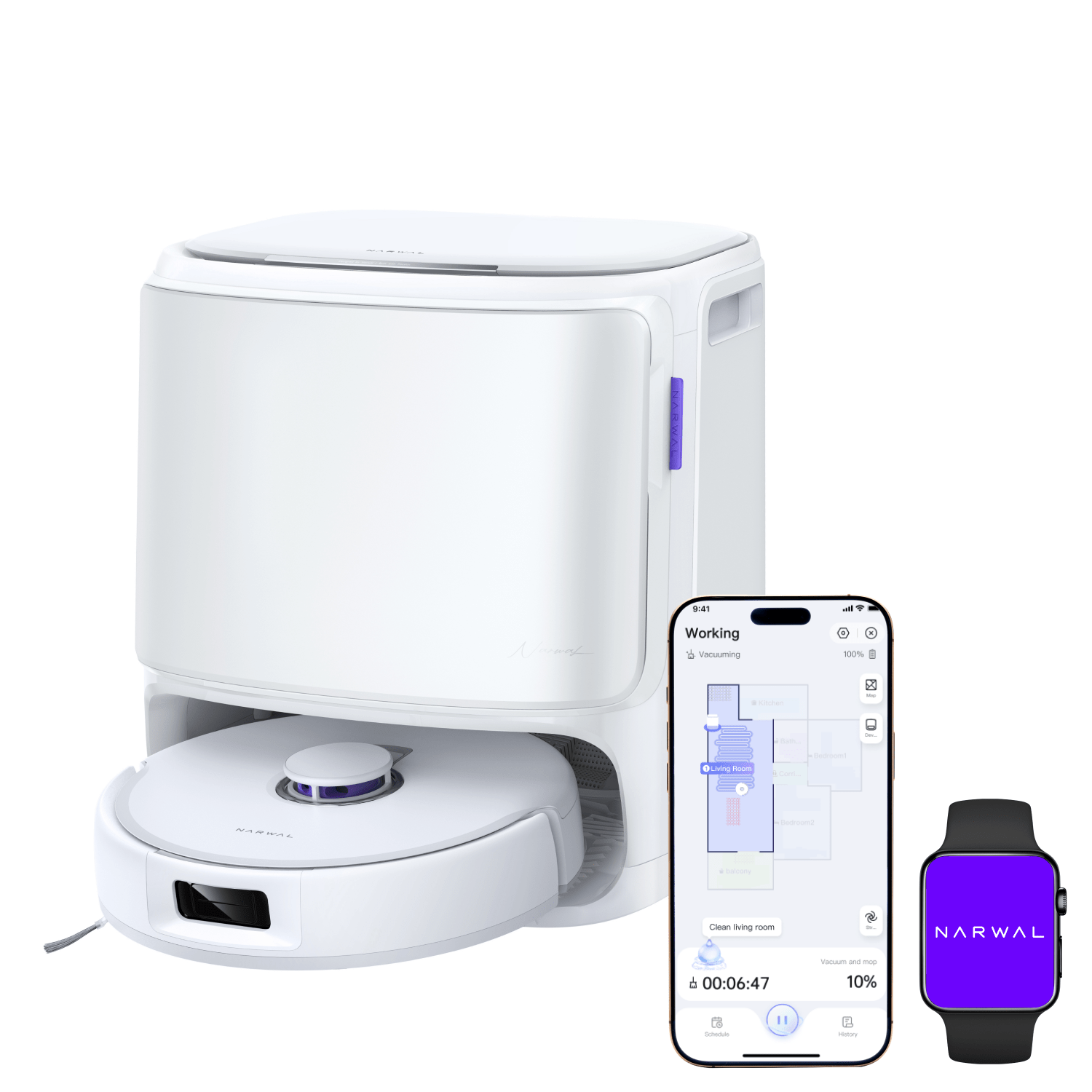 NARWAL Freo X10 Pro Robot Aspirapolvere e Lavapavimenti 1