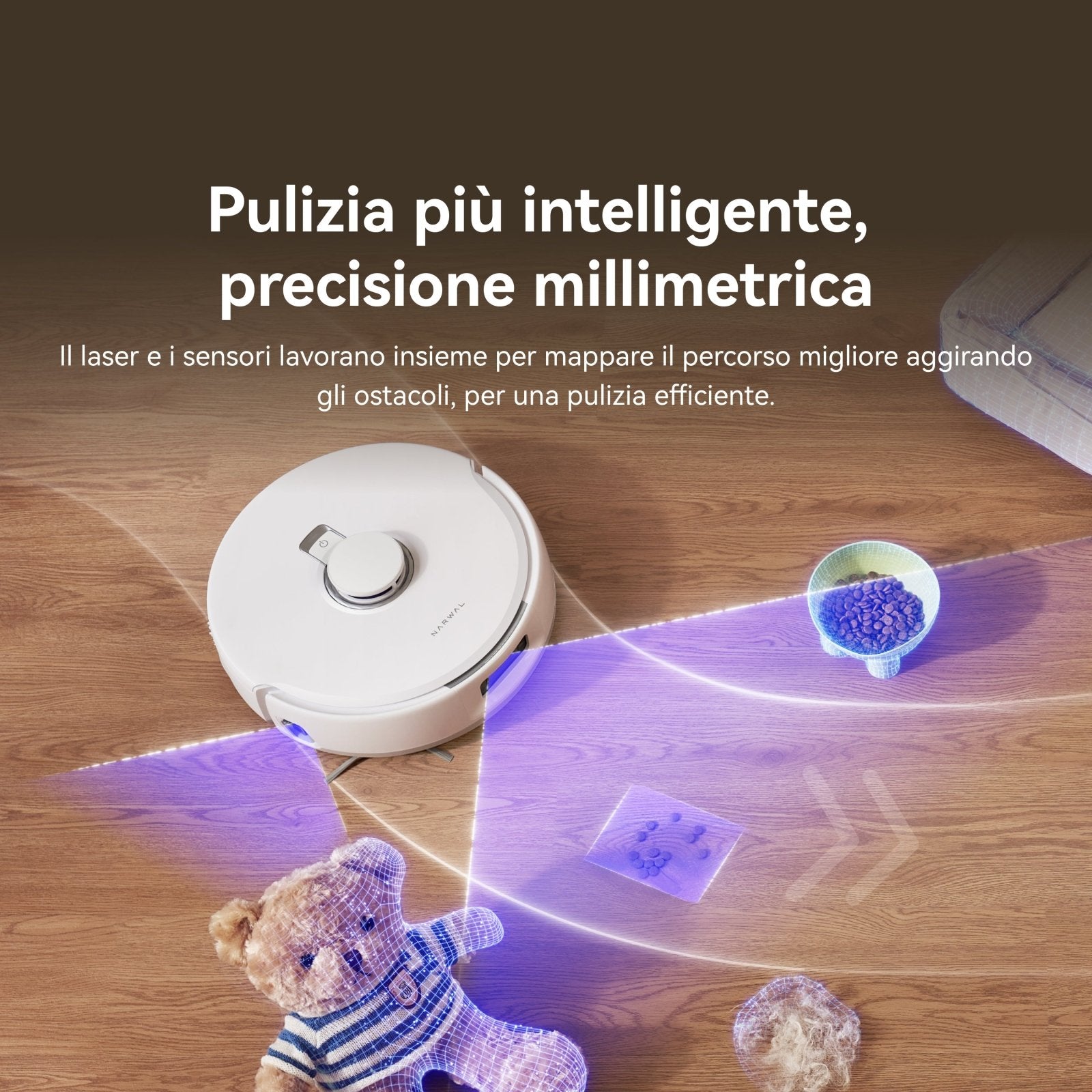 NARWAL Freo X10 Pro Robot Aspirapolvere e Lavapavimenti 8