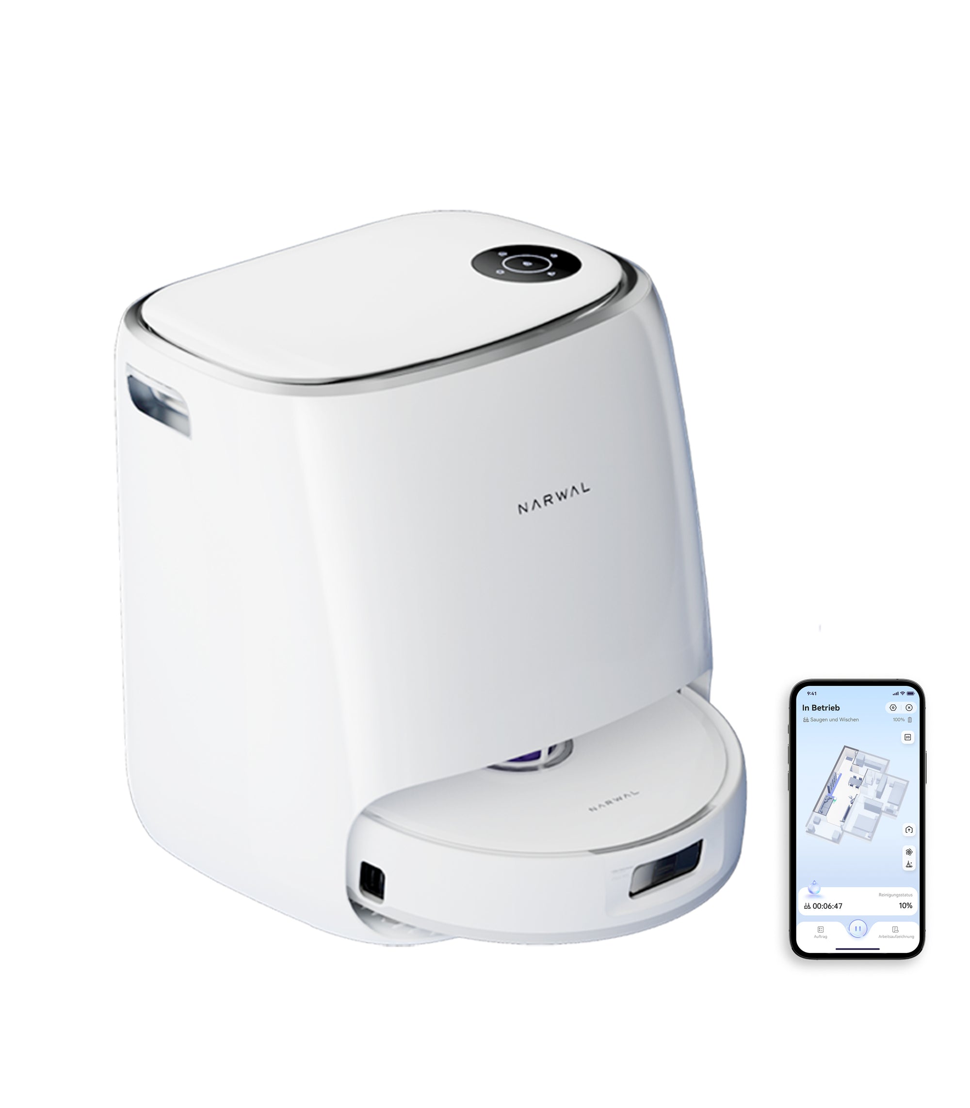 NARWAL Freo X Ultra Robot Aspirapolvere e Lavapavimenti con Stazione All-in-one