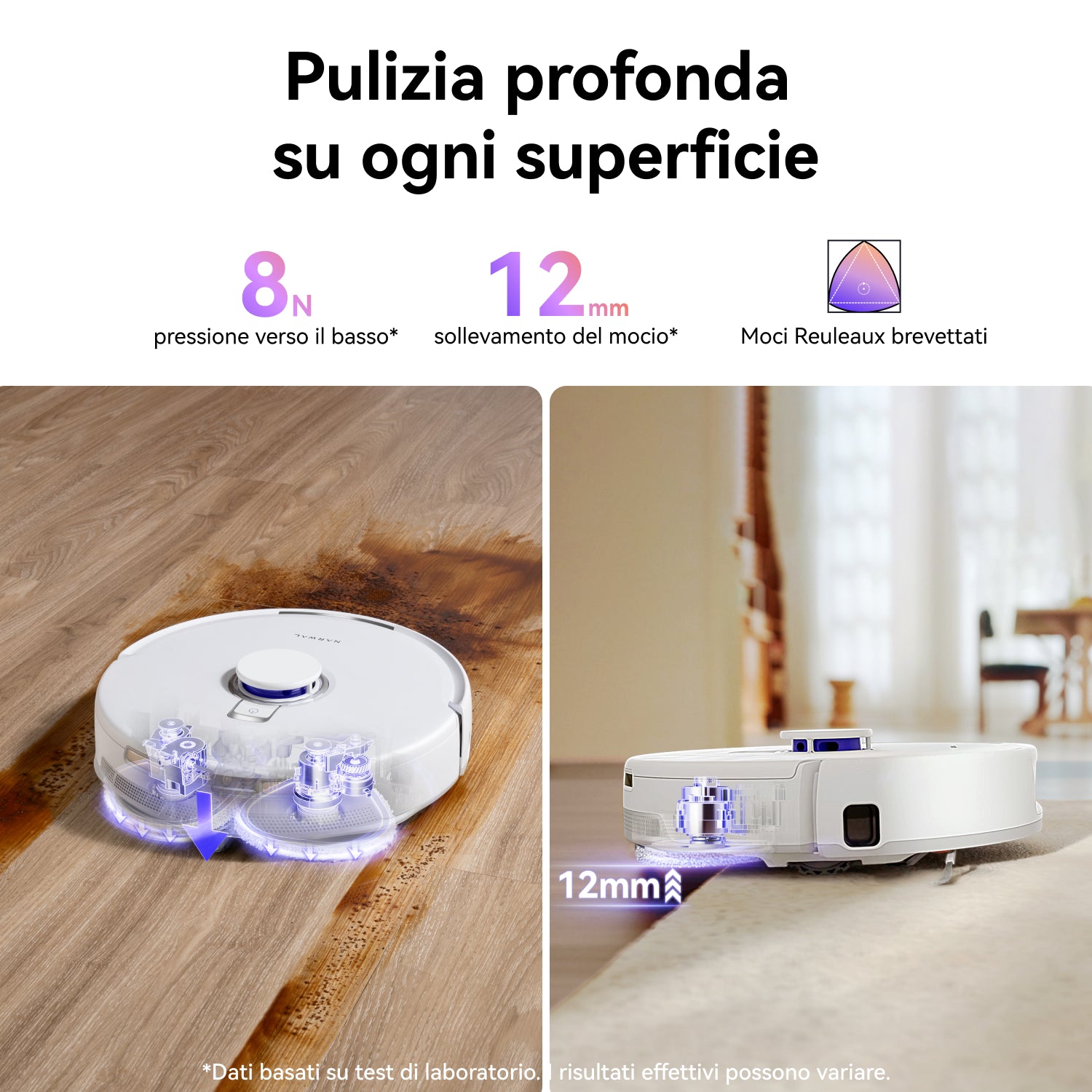 NARWAL Freo Z10 Robot Lava e Aspira con Pacchetti di Manutenzione