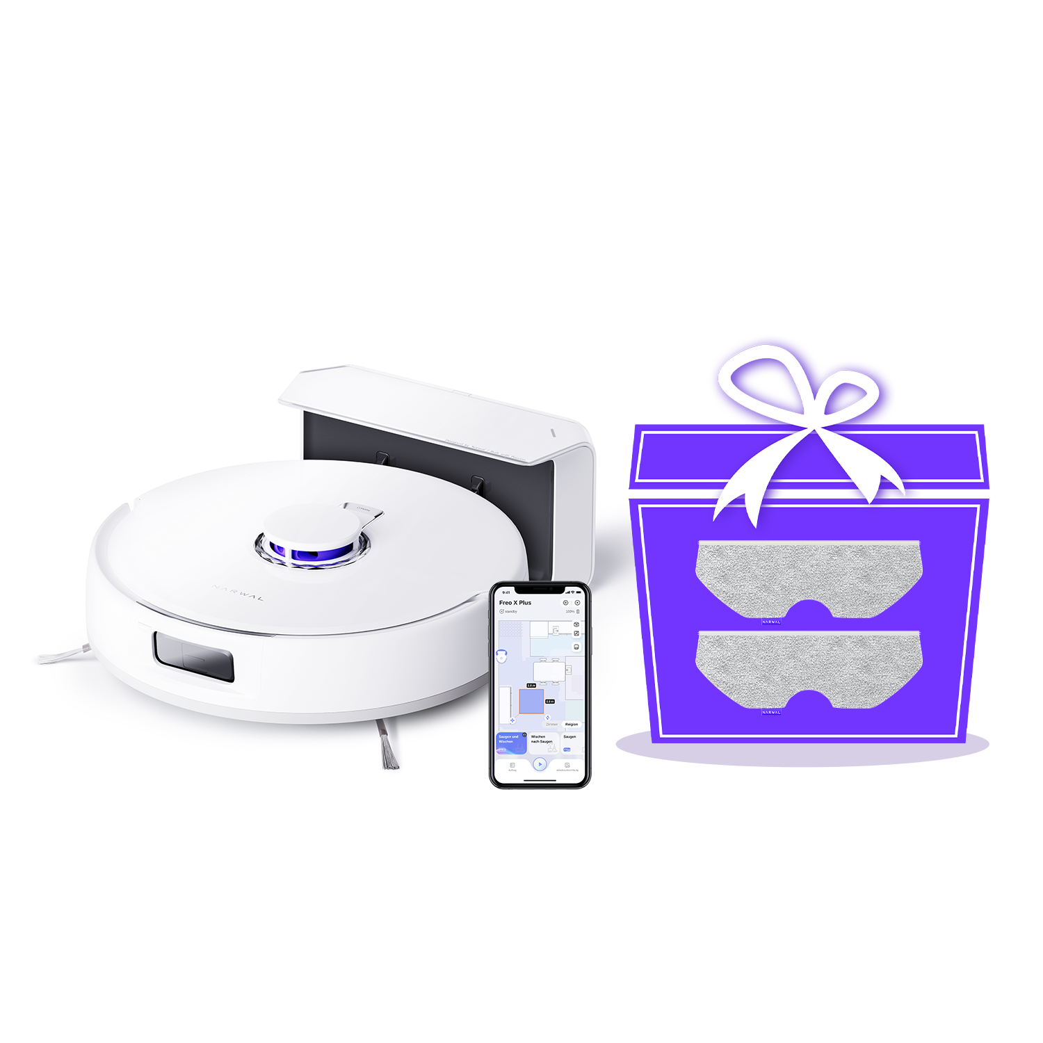 NARWAL Freo X Plus Robot Aspirapolvere e Lavapavimenti