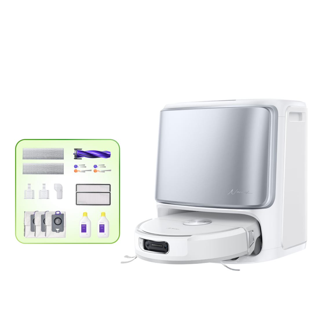 NARWAL Flow Robot Lava e Aspira con Pacchetti di Manutenzione