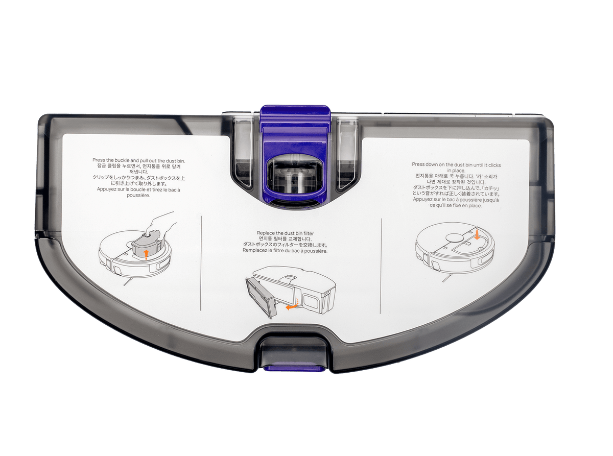 Contenitore della polvere con filtro HEPA per Narwal Flow 2