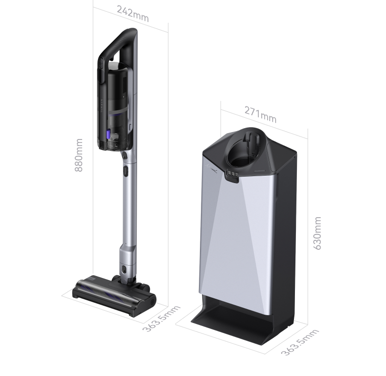 V50 Cube dimensions diagram