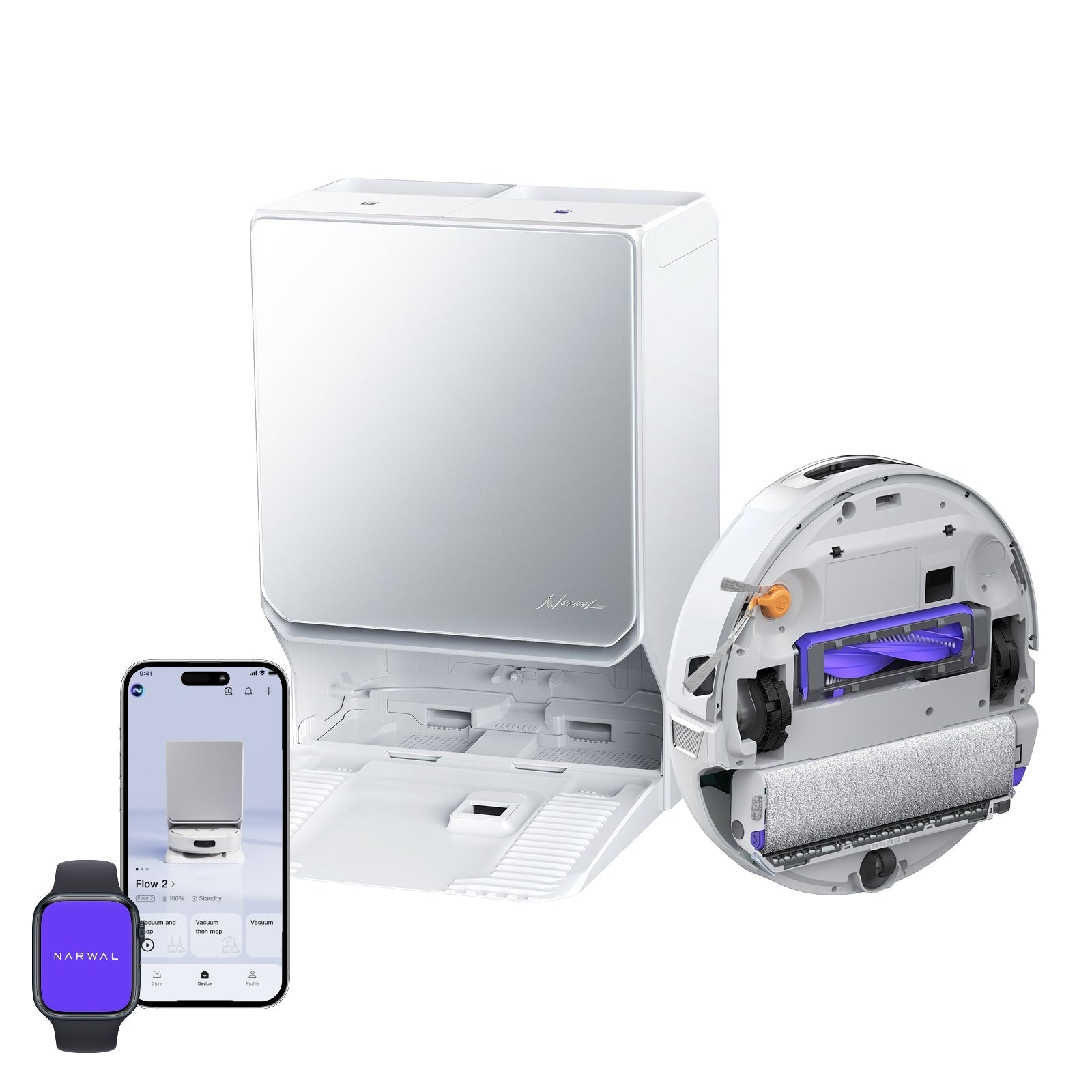 NARWAL Flow 2 Robot Aspirapolvere e Lavapavimenti
