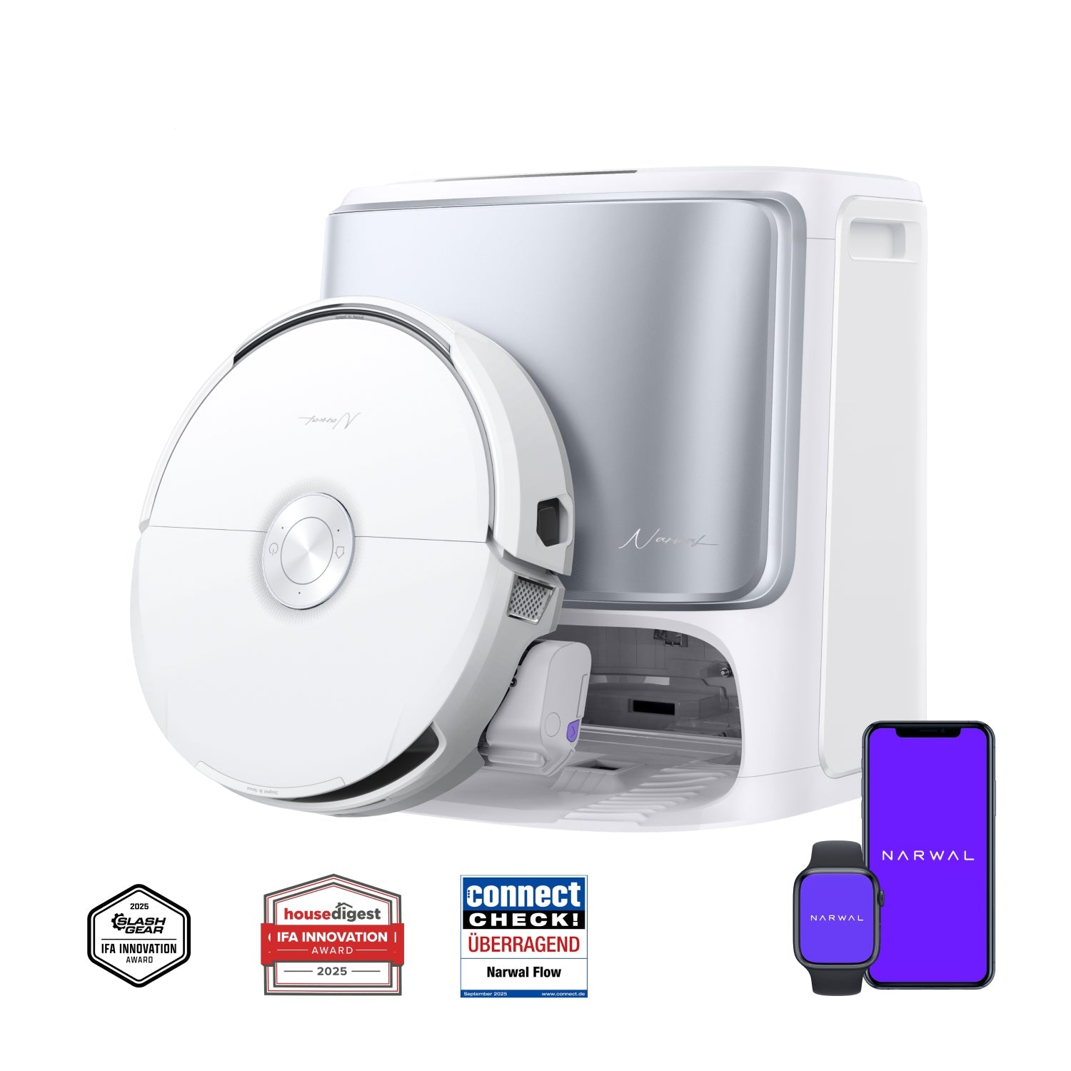 Narwal Flow: Robot Lava e Aspira con Kit di Manutenzione