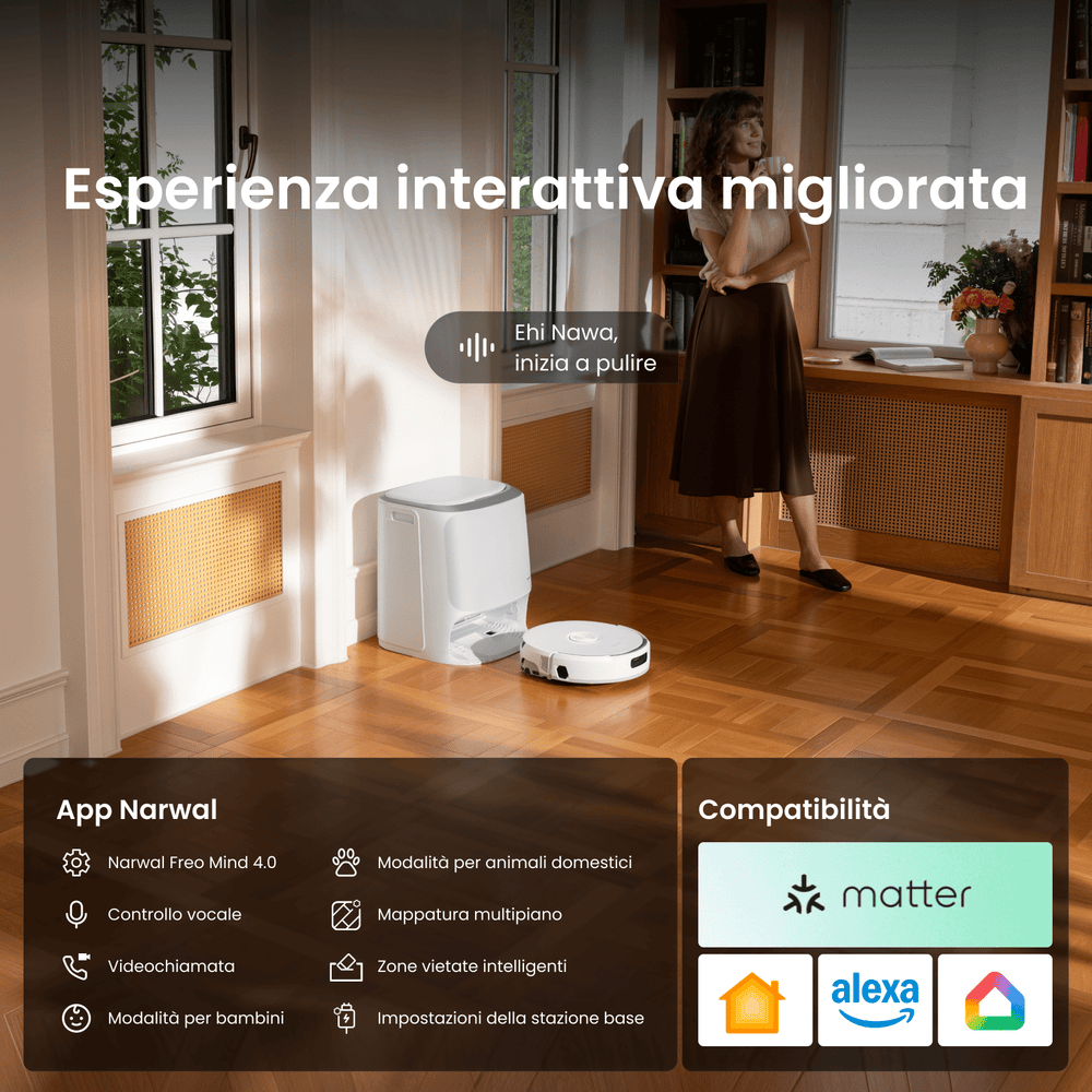 NARWAL Freo 20 robot aspirapolvere e lavapavimenti 9