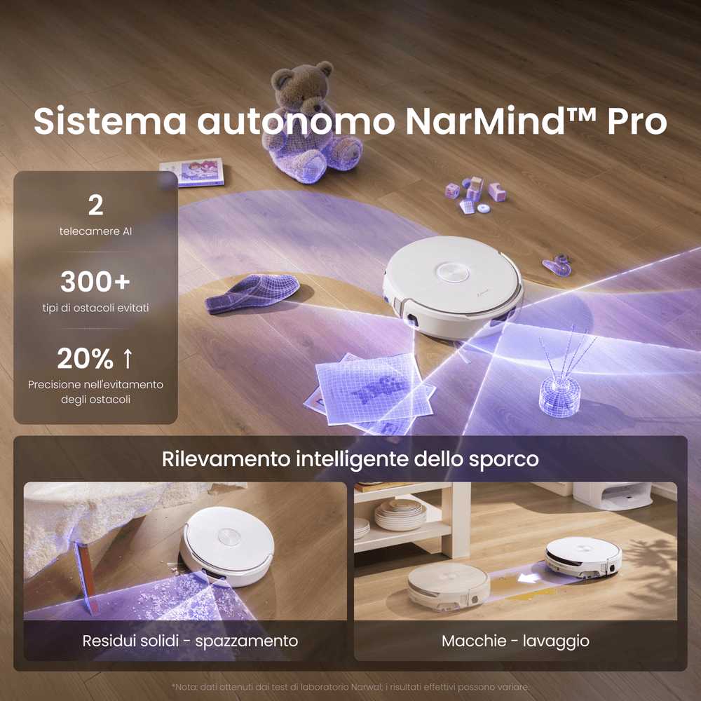 NARWAL Freo 20 robot aspirapolvere e lavapavimenti 6