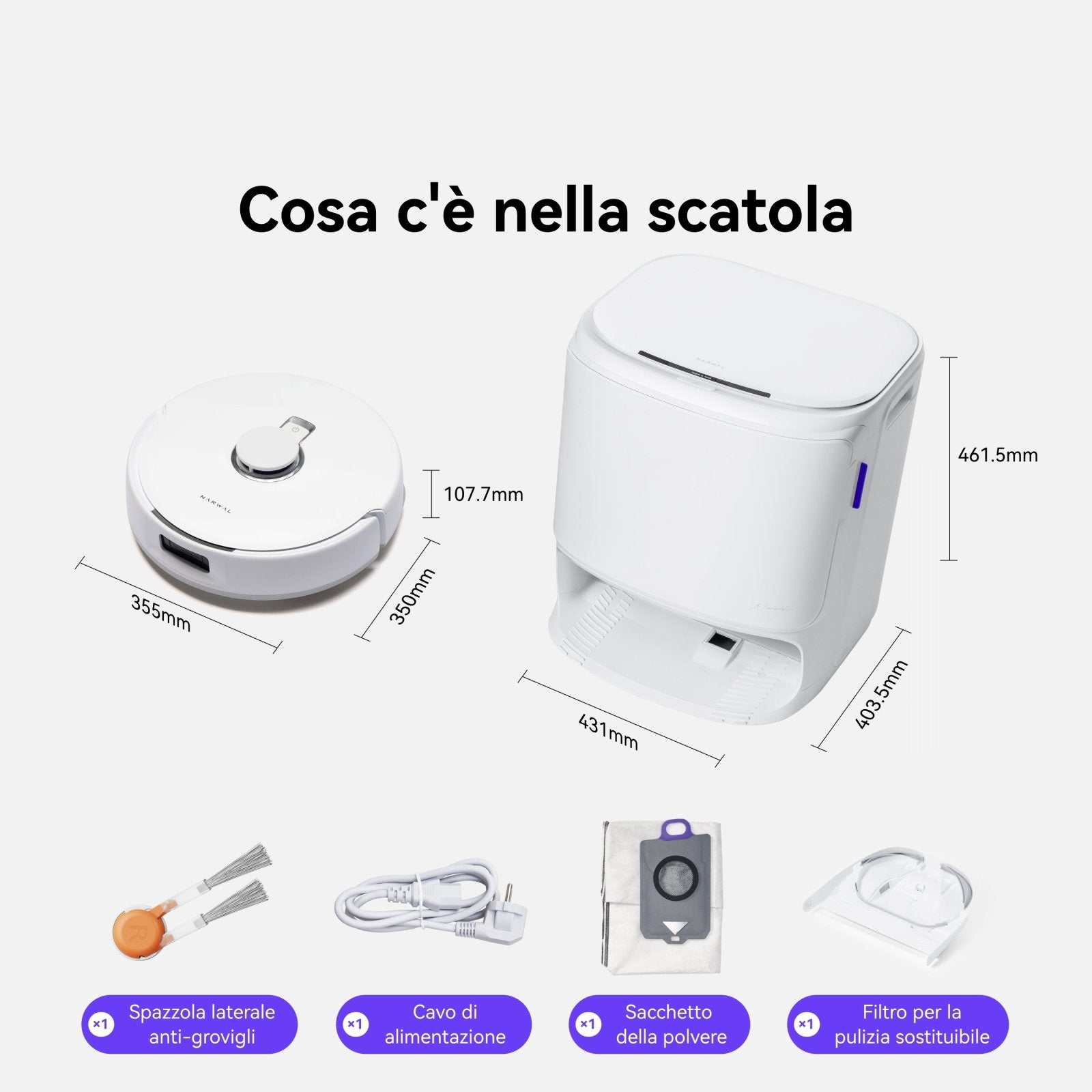 NARWAL Freo X10 Pro Robot Aspirapolvere e Lavapavimenti 10