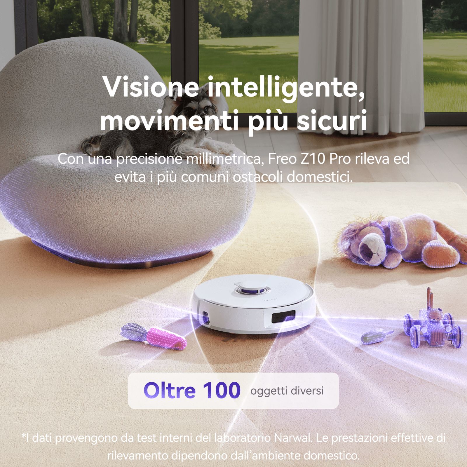 NARWAL Freo Z10 Pro Robot Aspirapolvere e Lavapavimenti 8