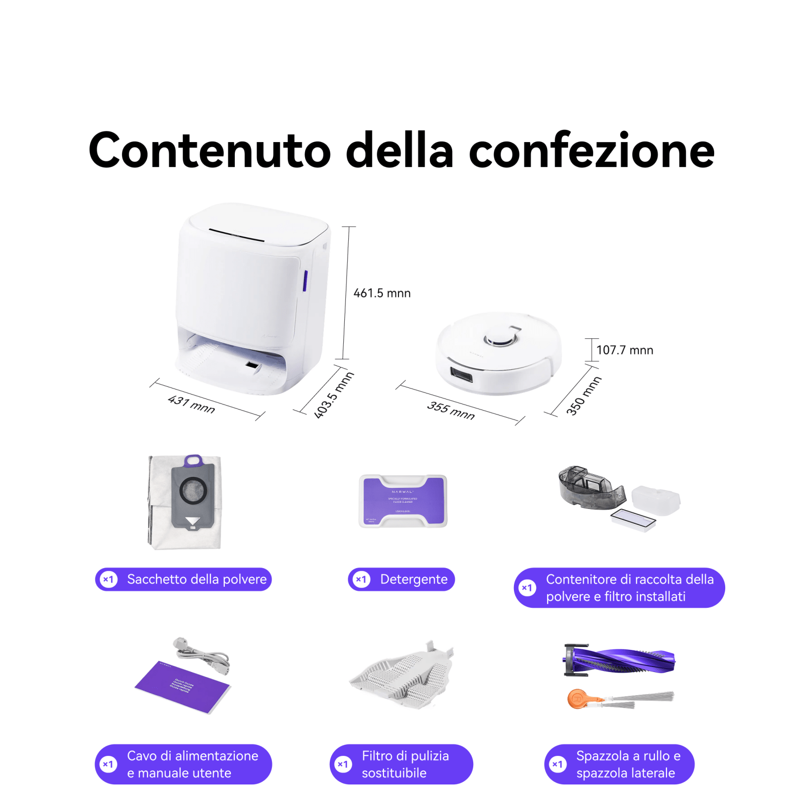 NARWAL Freo Z10 Pro Robot Aspirapolvere e Lavapavimenti 10