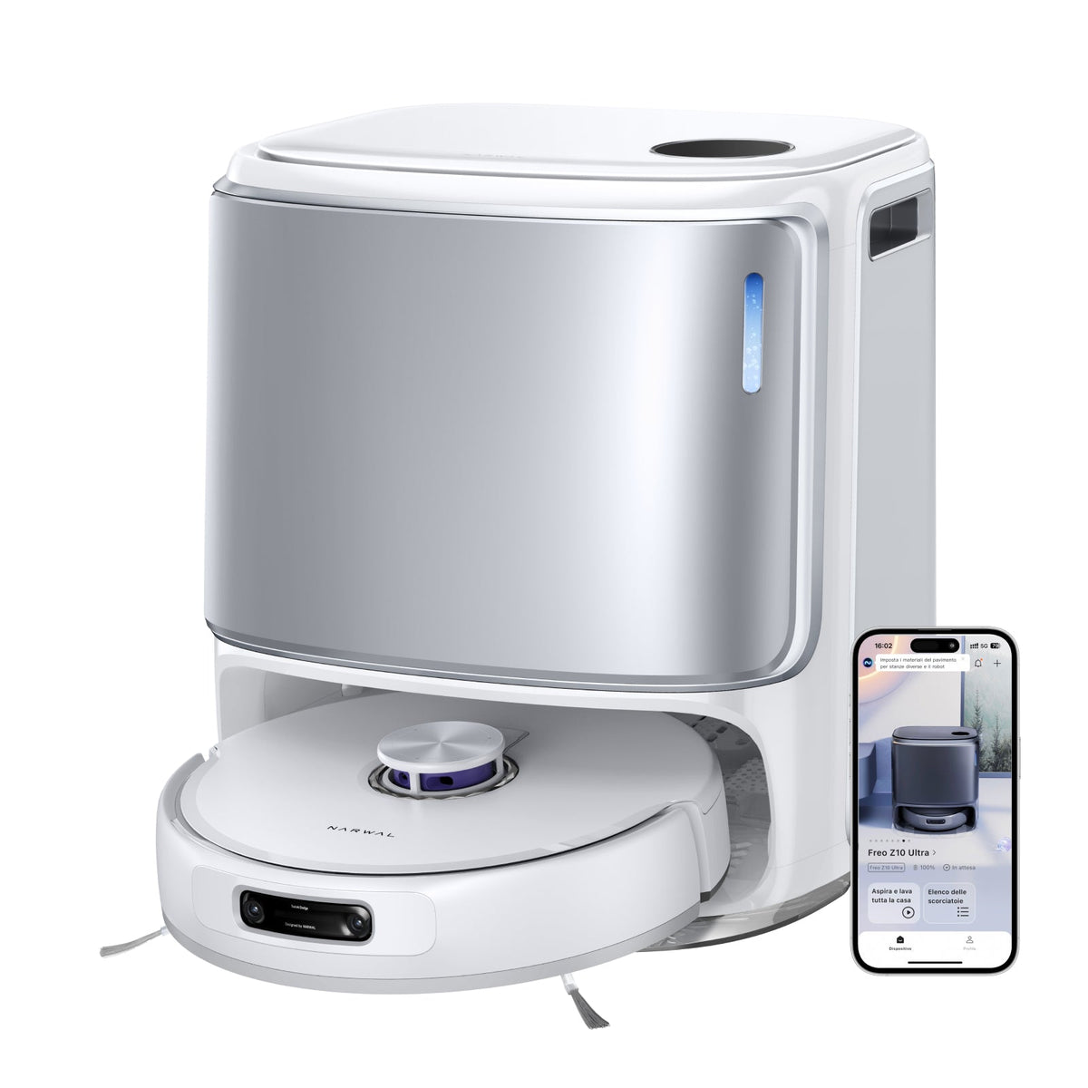 NARWAL Freo Z10 Ultra Robot Aspirapolvere e Lavapavimenti