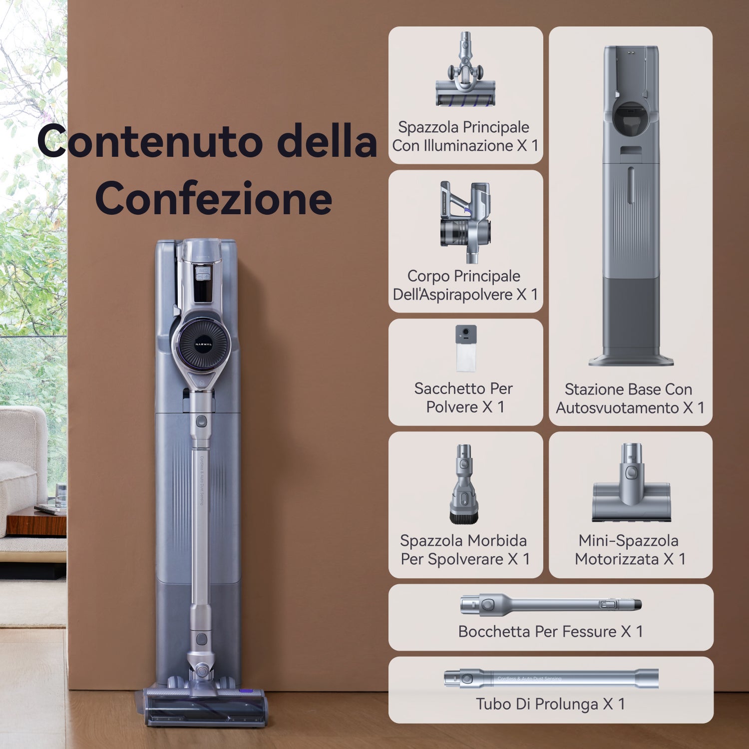 NARWAL V40 Station Aspirapolvere senza fili 2