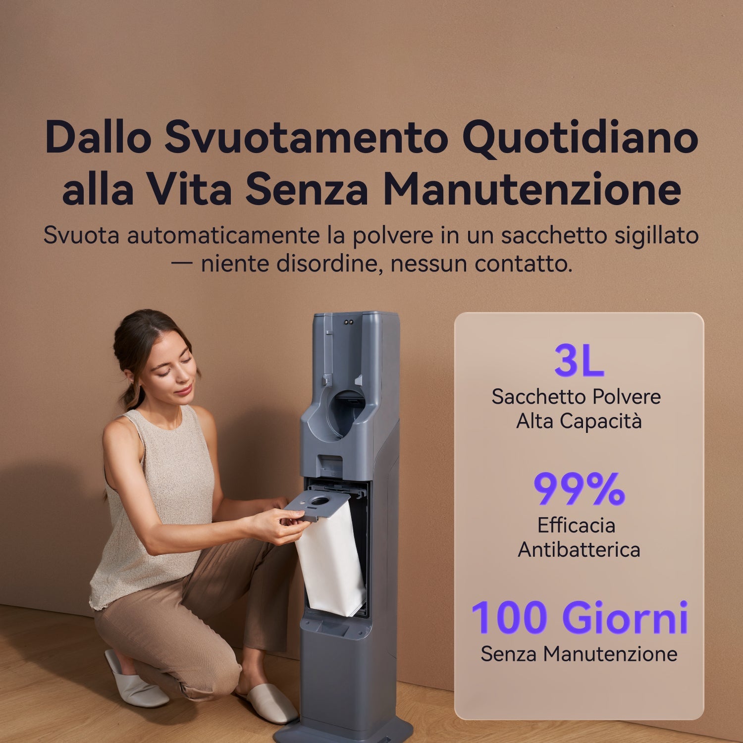 NARWAL V40 Station Aspirapolvere senza fili 4